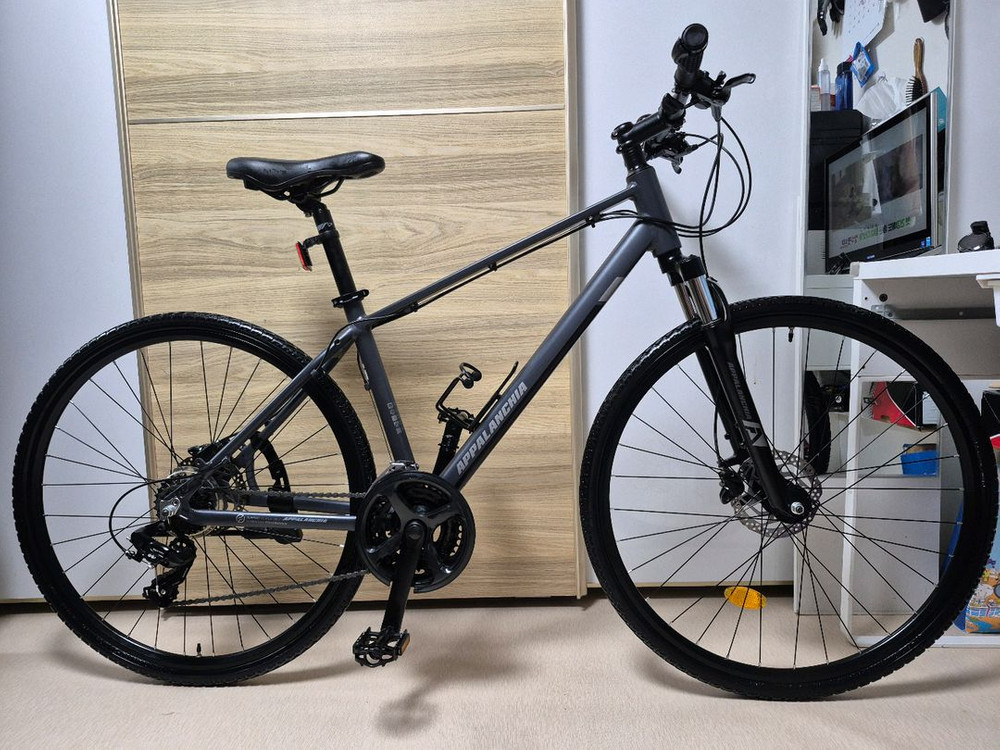 2023년형 아팔란치아 700C 저스틴 21D 하이브리드 자전거--0