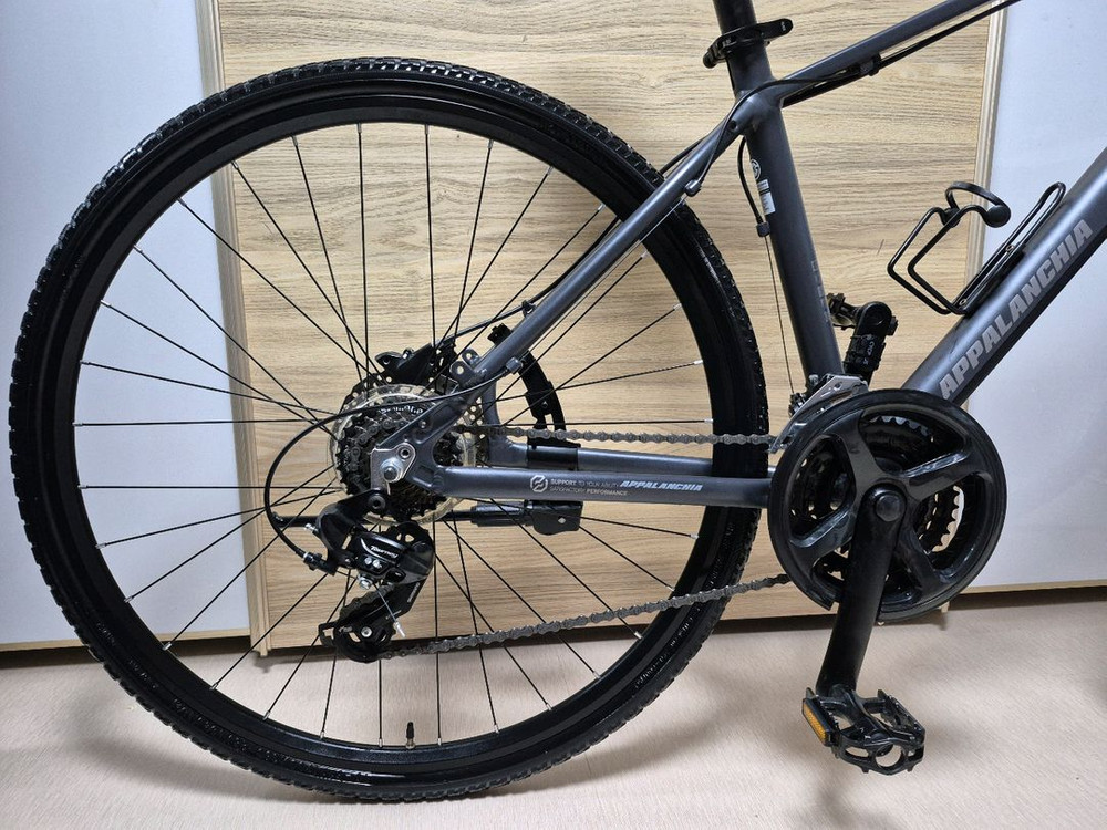 2023년형 아팔란치아 700C 저스틴 21D 하이브리드 자전거--2