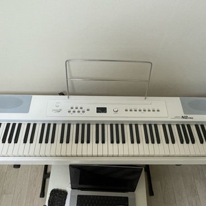 삼익 n2 pro 화이트 디지털피아노 이미지