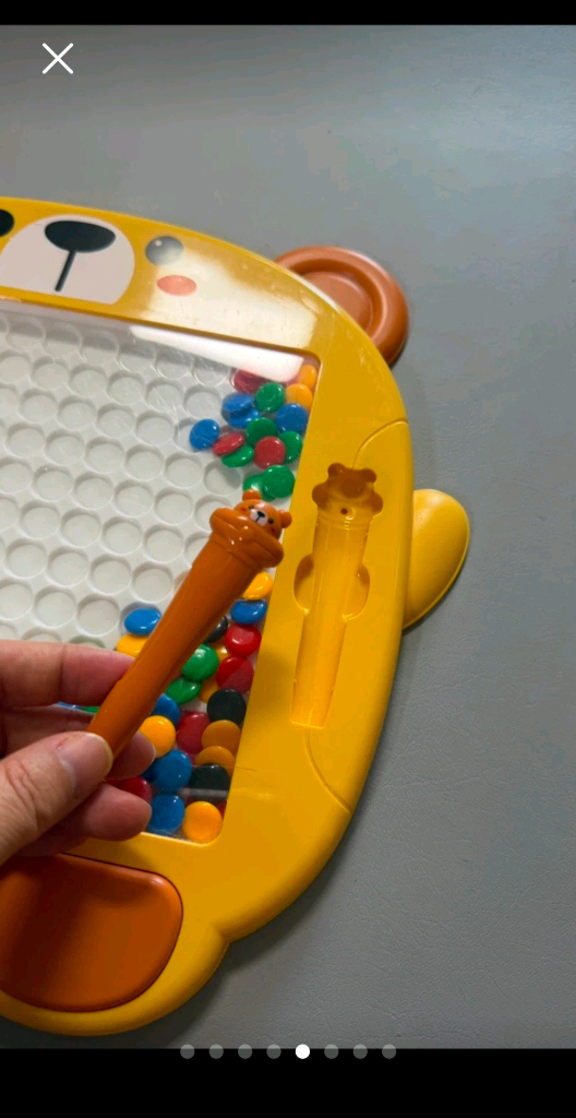 아기 곰돌이 에듀 자석 드로잉 보드 이미지