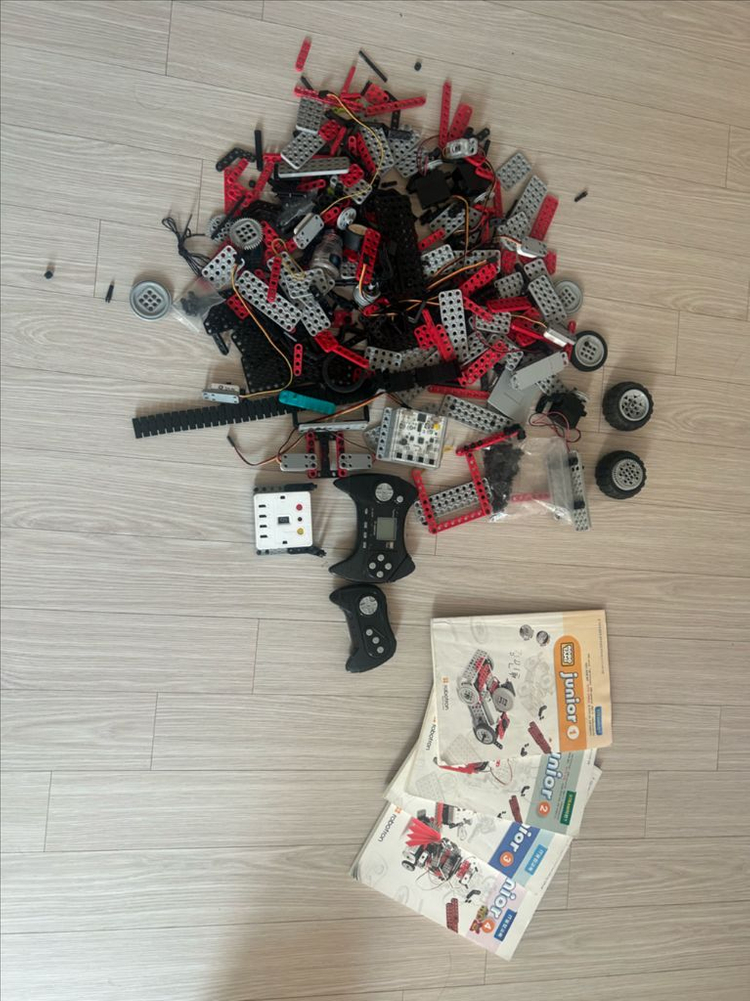 로보트론 로보타미 주니어 1,2,3,4 로봇 블록--2