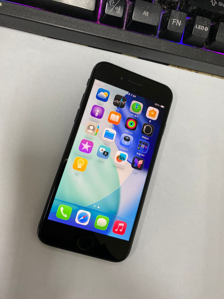 .아이폰SE3 미드나잇 액정SS급 128GB 무잔상 배터리86% 서브폰 자녀폰 학생폰 추천 193147 이미지