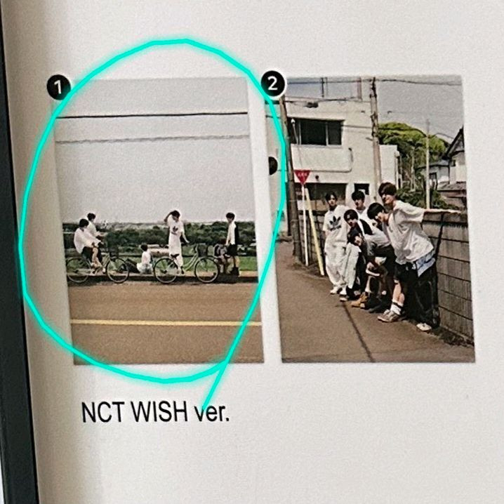 엔시티위시 단체 전시회 한정 포스터 A--1