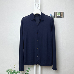 타임옴므 남성 카라 가디건 100