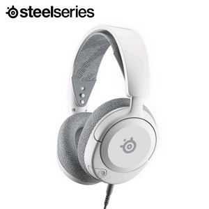 미사용 스틸시리즈 Arctis Nova 1 유선 게이밍 헤드셋 화이트