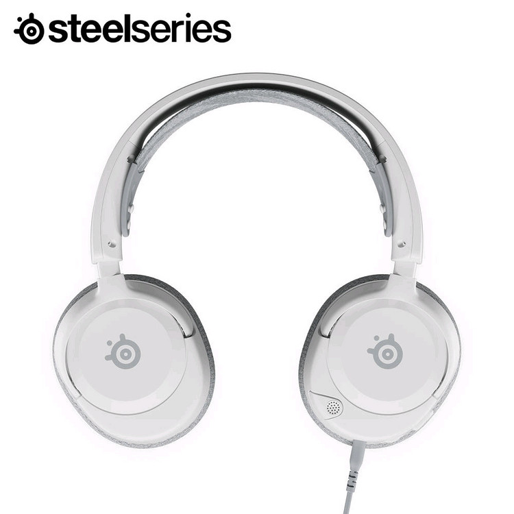 미사용 스틸시리즈 Arctis Nova 1 유선 게이밍 헤드셋 화이트--5