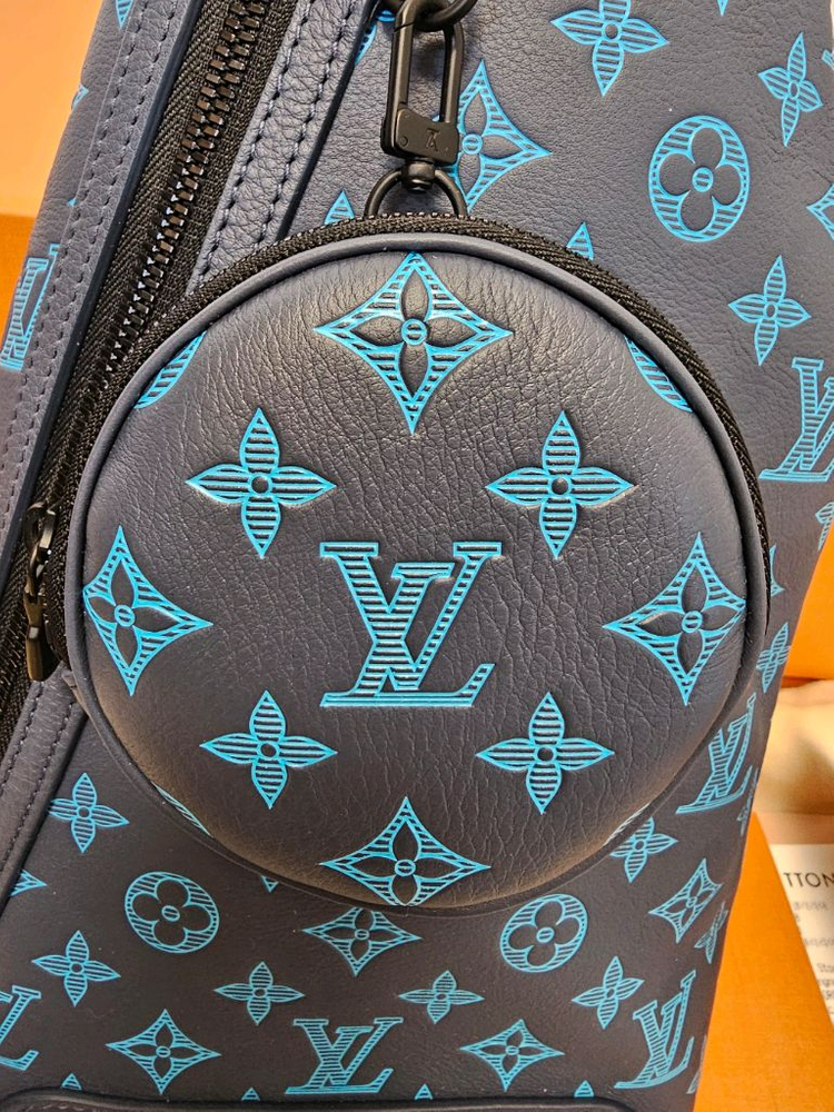 루이비통 올레더 듀오 슬링백 크로스백 리버블루 (새상품)--6