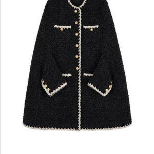 제인 jein 케이프 트위드 자켓 코트 S 샤넬 에르메스