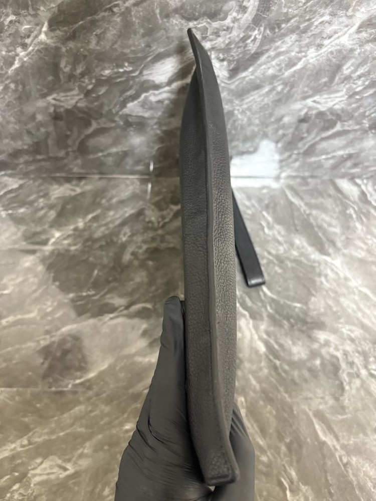 디올 A4 CD로고 레더 클러치--7