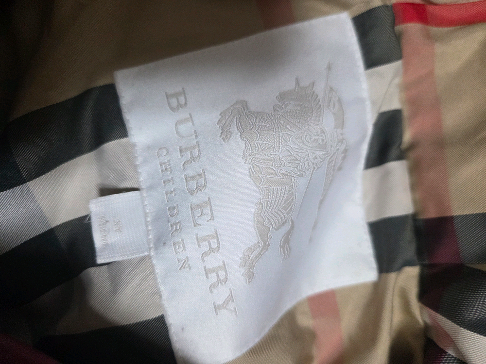 버버리 정품 유아 덕다운 경량패딩 3Y 100-110--1