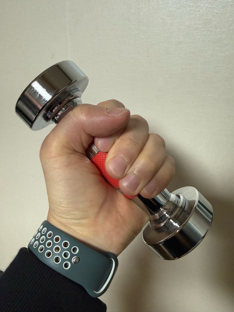 스포뱅크 국산 크롬도금 아령 1kg 2개 세트 팝니다--3