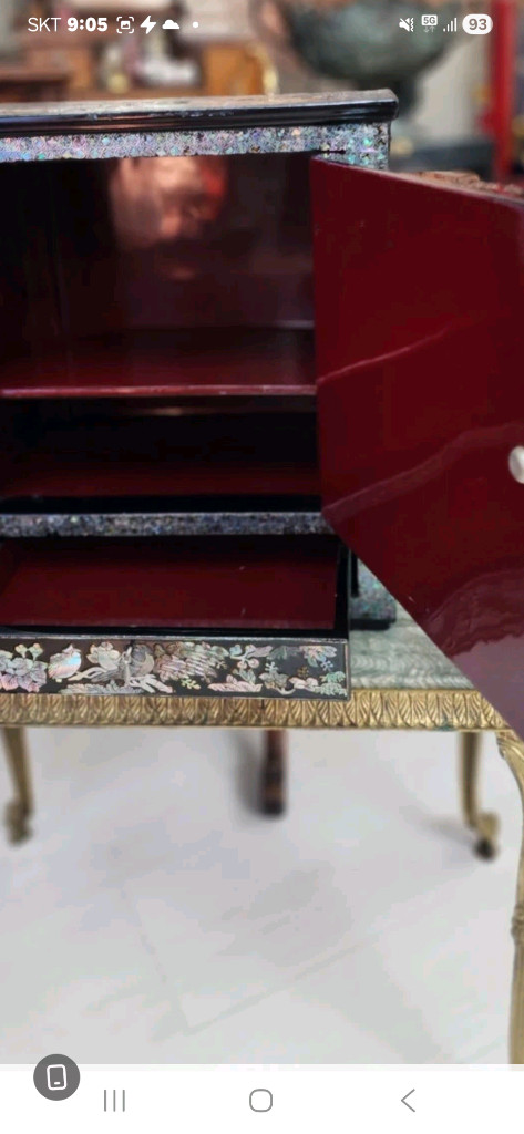 37 32 22센치자개장식장--3