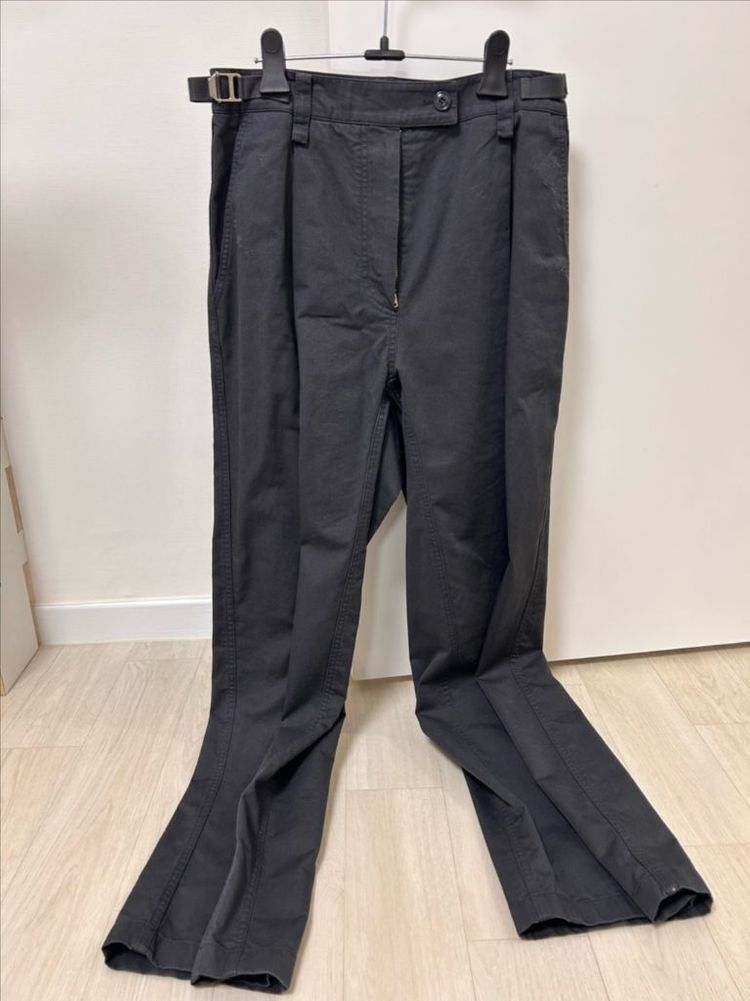 한섬 25 시스템 디스트로이드 원턱 와이드 팬츠--7