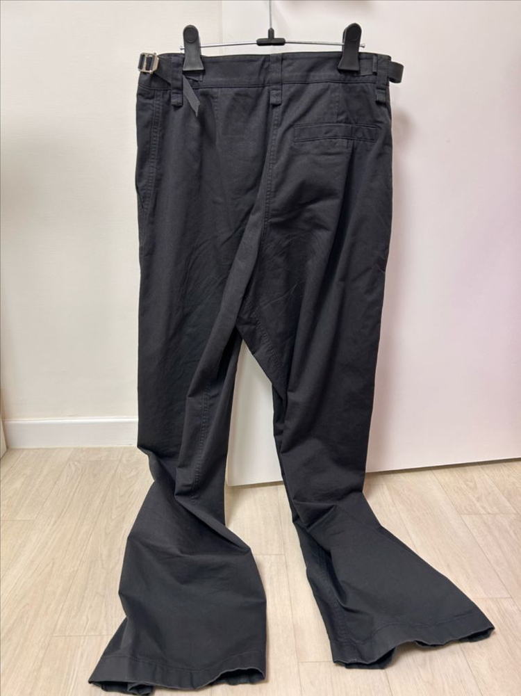 한섬 25 시스템 디스트로이드 원턱 와이드 팬츠--8