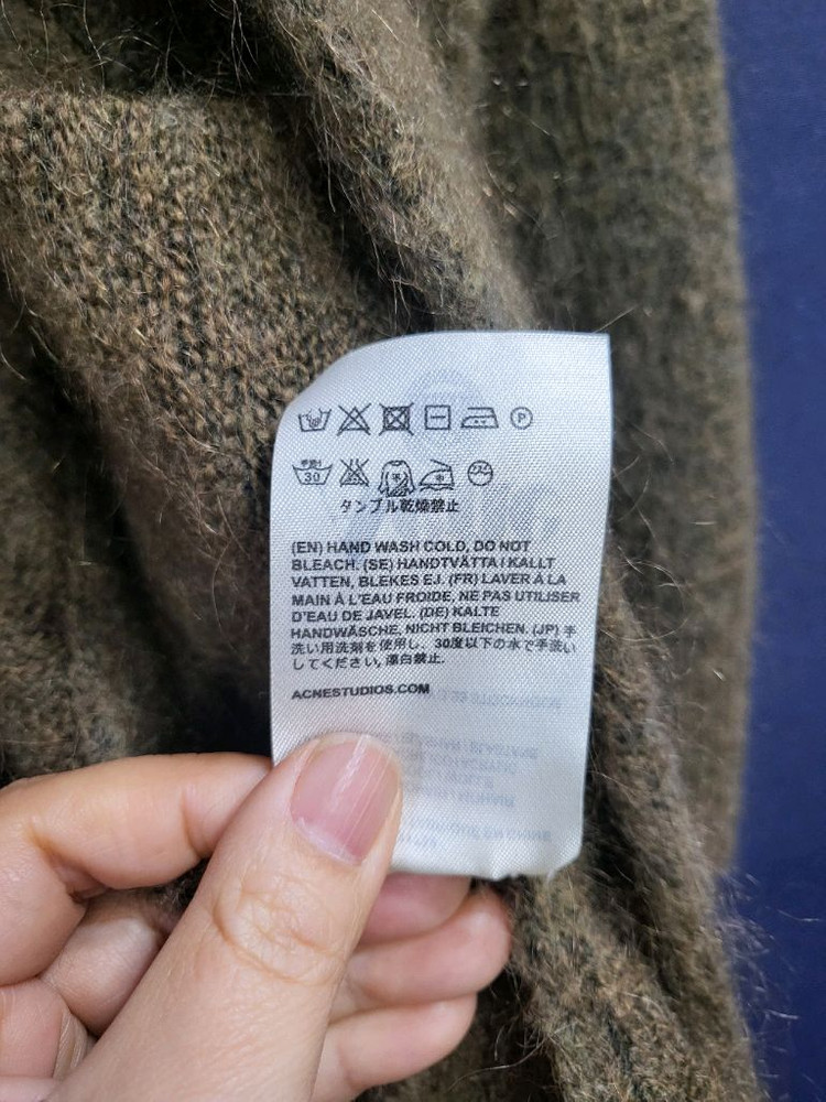 아크네 스튜디오 모헤어 롱가디건--8