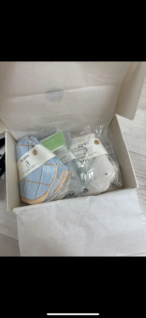 신생아 코니 턱받이 선물세트 5종 (새제품) 이미지