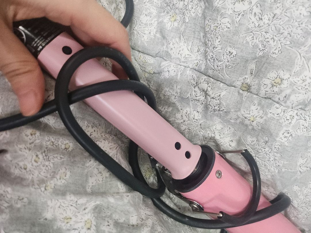 수리필요)보다나 글램웨이브 봉고데기 40mm 핑크 이미지
