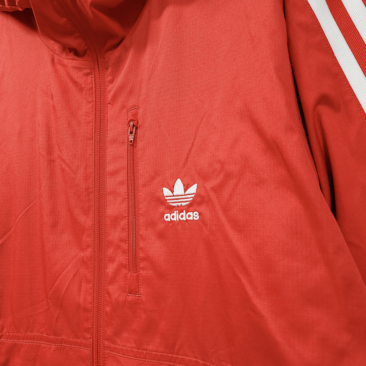 [L] 아디다스 레드 오리지널 락업 우븐 바람막이--3