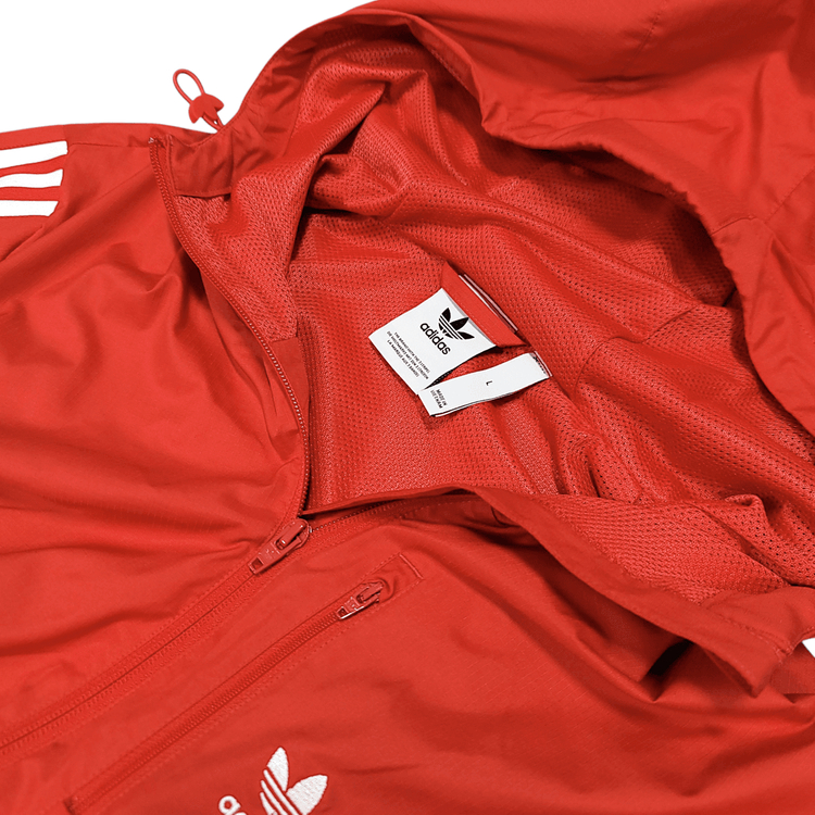 [L] 아디다스 레드 오리지널 락업 우븐 바람막이--7