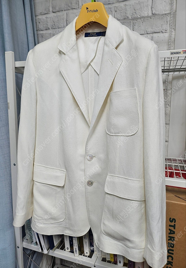 폴로랄프로렌 봄여름 린넨 여성자켓 66사이즈 블레이저 스포츠코트 WK16--1