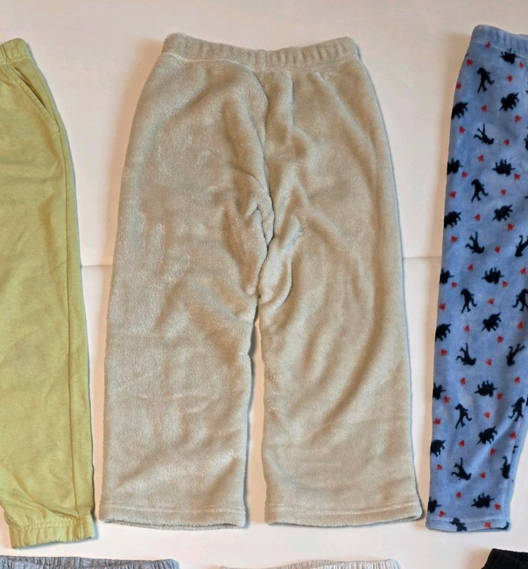 키즈 남아 여아 바지 130 폴햄키즈 약기모 팬츠. 플리스 와이드 바지, 수면바지--2