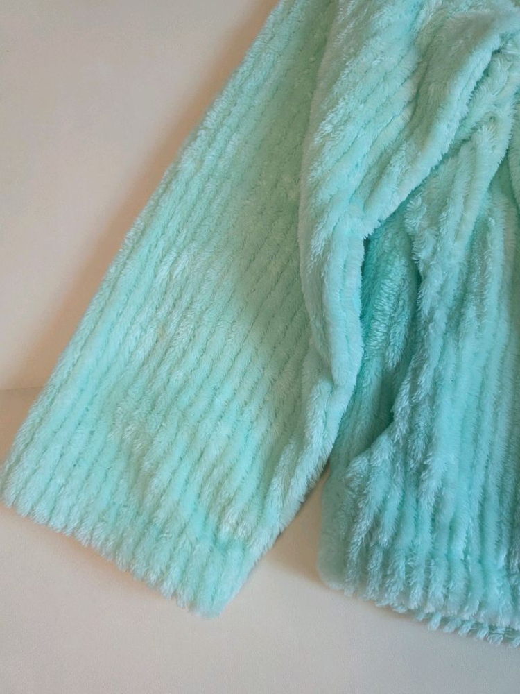 컬럼비아 키즈 집업 쉐르파 플리스 티셔츠 130 민트--3