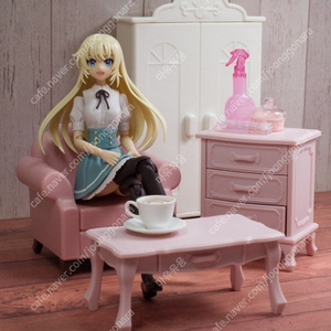 피규어 창채소녀정원 30ms 걸프라 피그마 피규어아츠 미니츄어 1/12 스케일 거울 책장 쇼파 세트 치토세리움