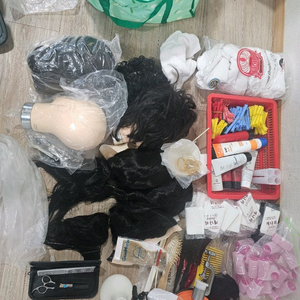 미용 헤어 실기 준비물 일괄판매 합니다