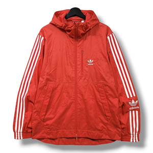 [L] 아디다스 레드 오리지널 락업 우븐 바람막이