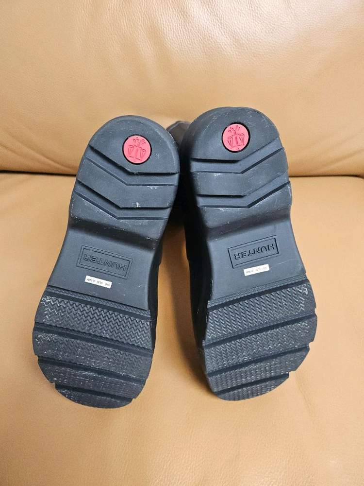 헌터 오리지날 2.0 숏 레인부츠 블랙 (사이즈 250)--4