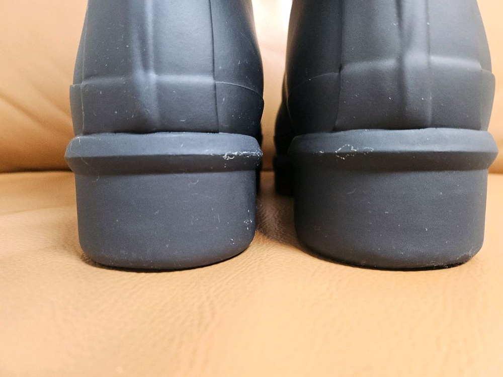 헌터 오리지날 2.0 숏 레인부츠 블랙 (사이즈 250)--5