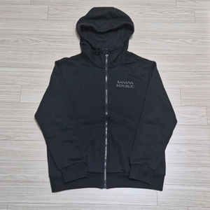 바나나리퍼블릭 후드집업 블랙 xl