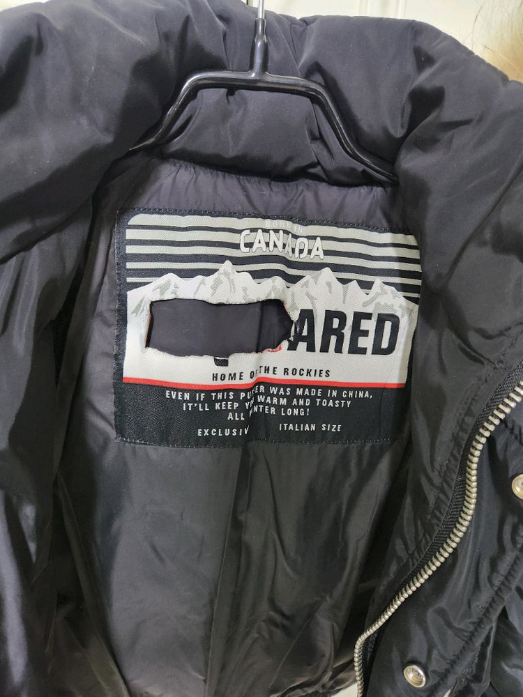 [85]디스퀘어드 여성 숏패딩 자켓--3