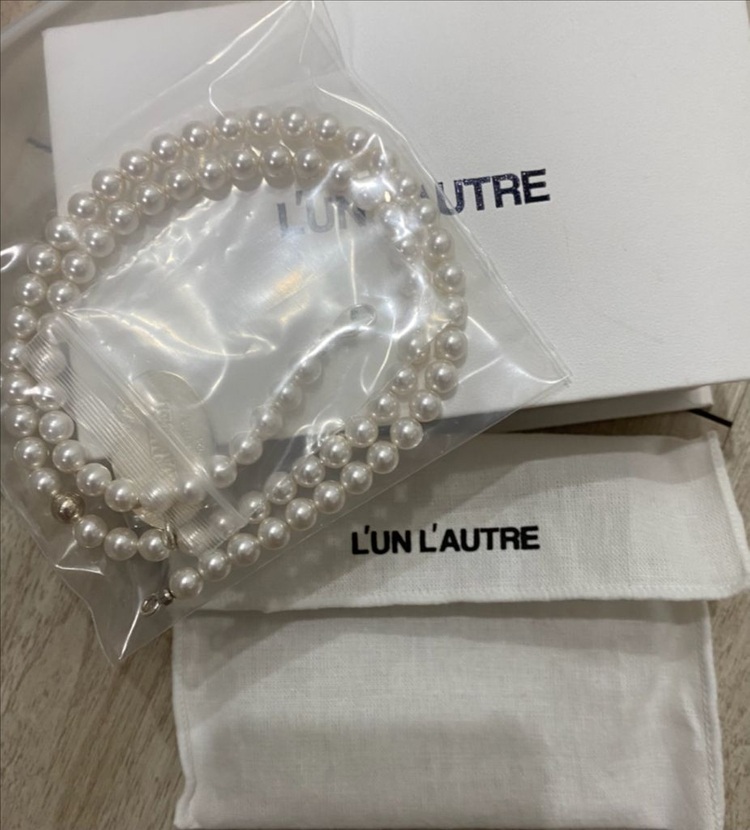 빈티지포유 스왈진주팬던트 목걸이--3