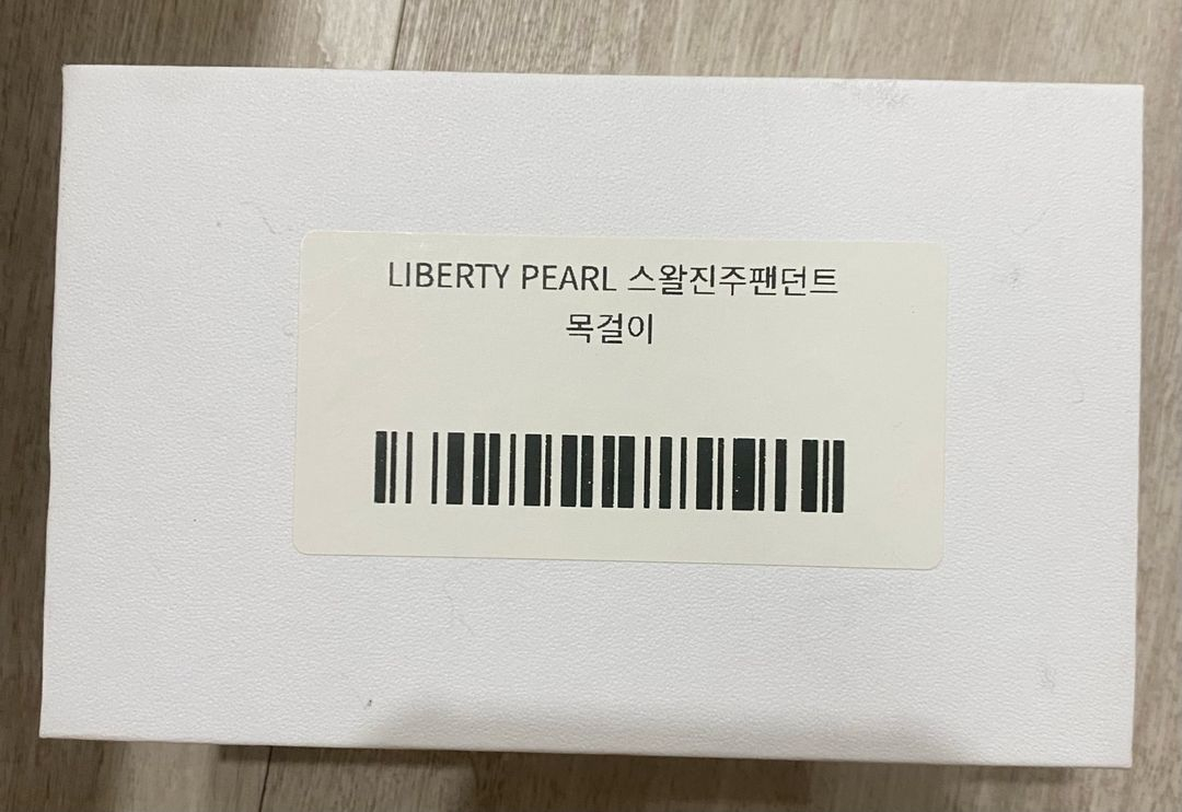 빈티지포유 스왈진주팬던트 목걸이--4