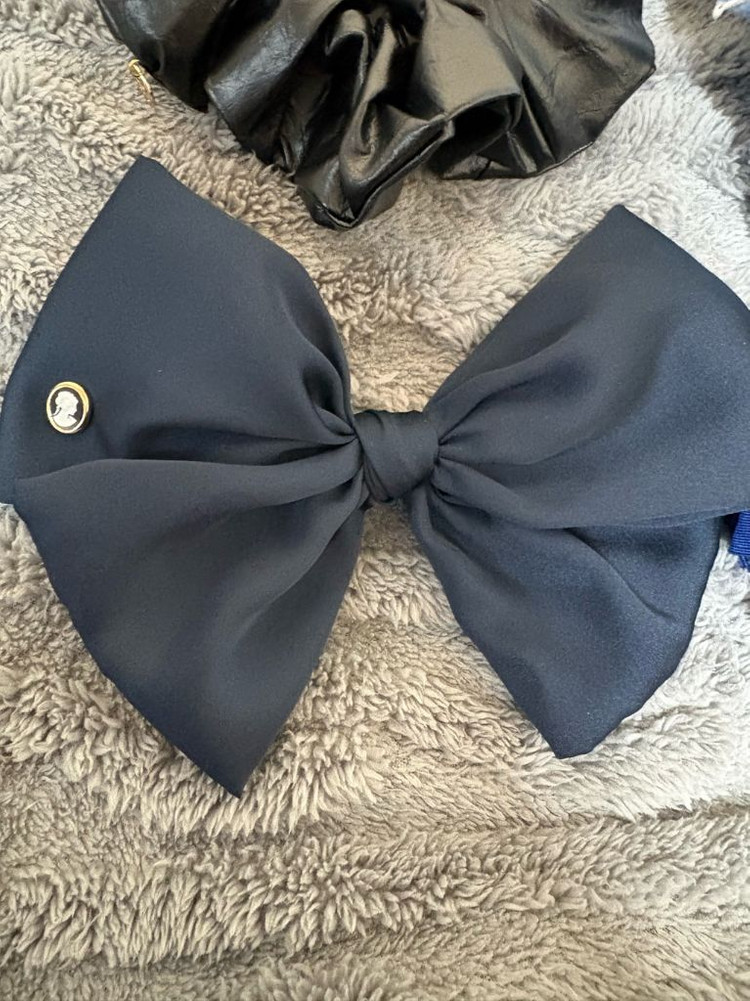 머리핀, 머리끈.4개--1