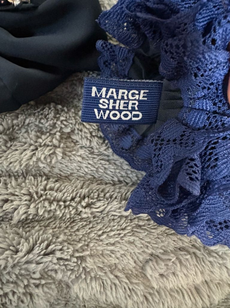 머리핀, 머리끈.4개--3