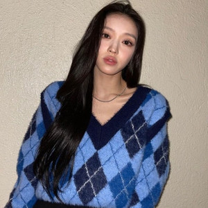 보카바카 유아 아가일 니트 F 이미지