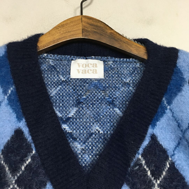 보카바카 유아 아가일 니트 F 이미지