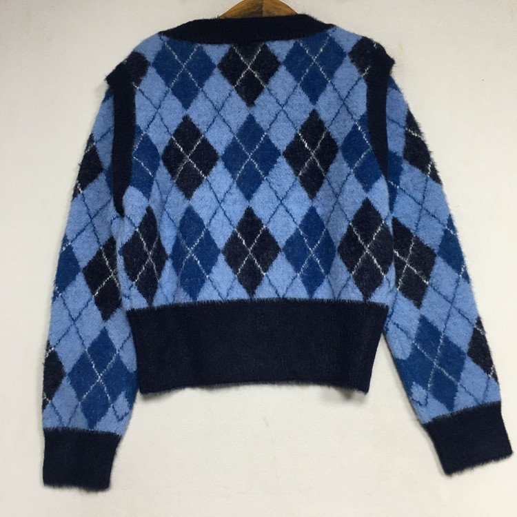 보카바카 유아 아가일 니트 F 이미지