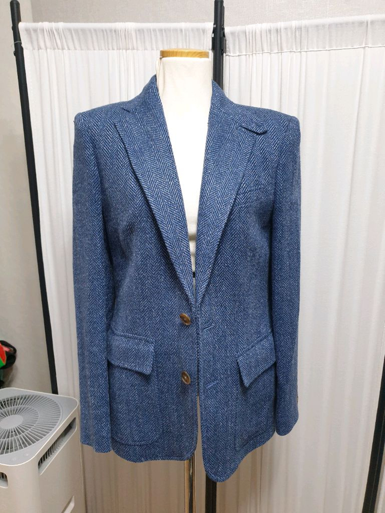 폴로랄프로렌 헤링본 리넨 블렌드 블레이저/2--2