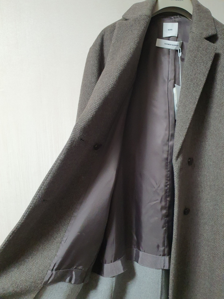 구호 kuho 테일러드 핸드메이드 코트 66사이즈 새상품 정품--1