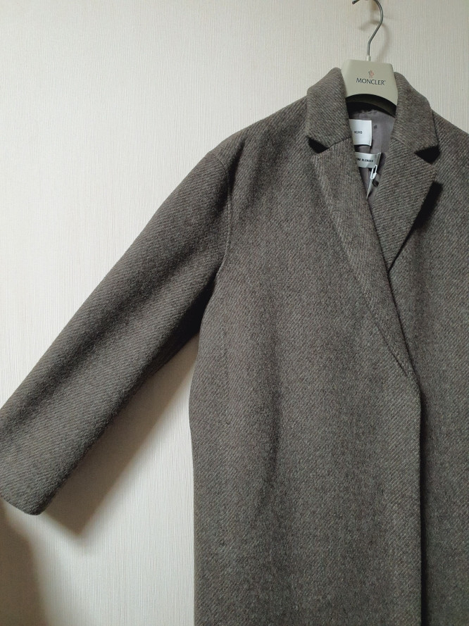 구호 kuho 테일러드 핸드메이드 코트 66사이즈 새상품 정품--5