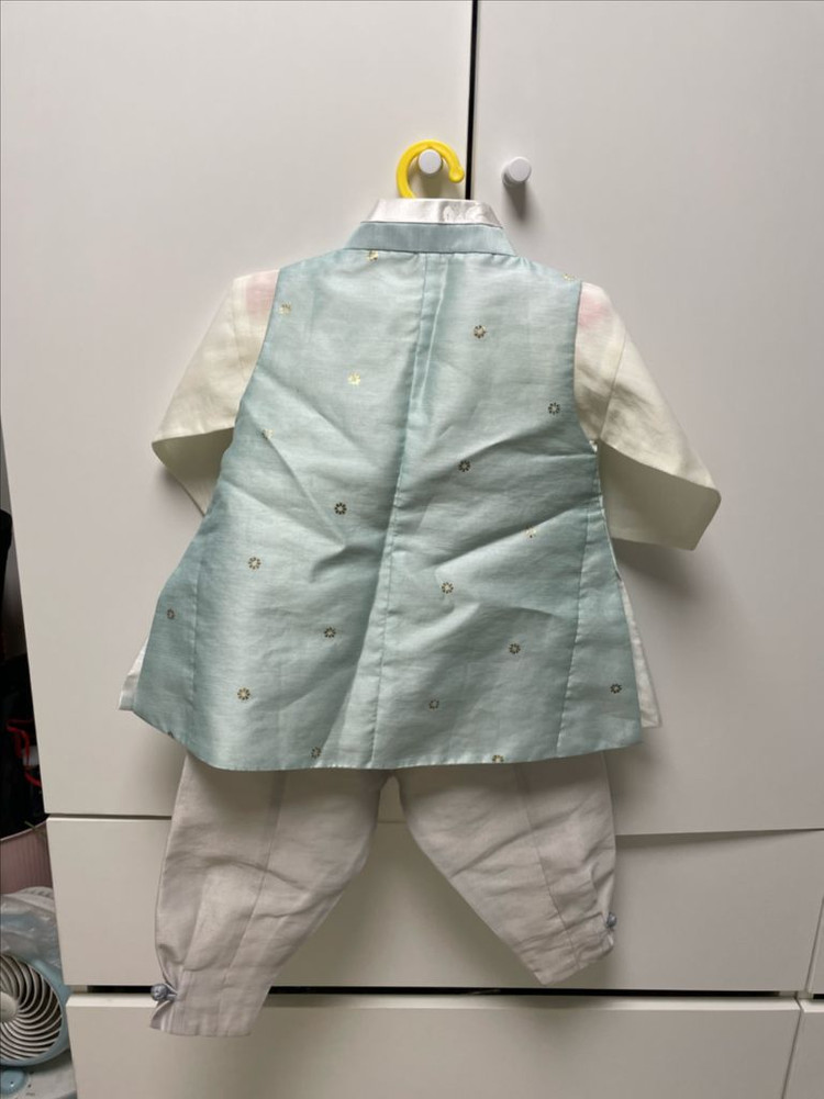 [돌아기]고급스러운 남아 민트 한복 1호, 돌사진, 돌잔치, 아기--4