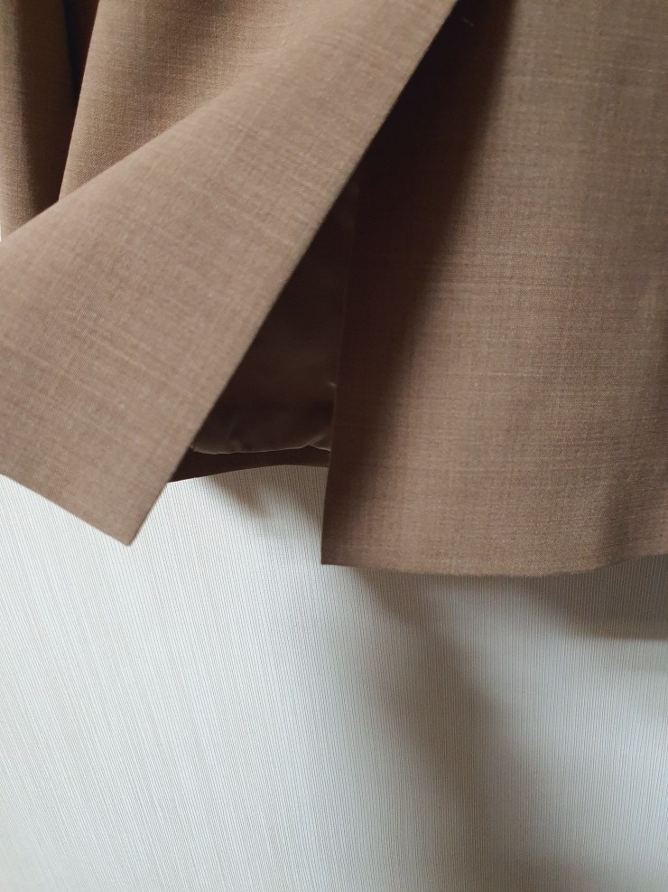 랑방컬렉션 울 블렌드 싱글 브레스티드 자켓 66 사이즈 정품--7