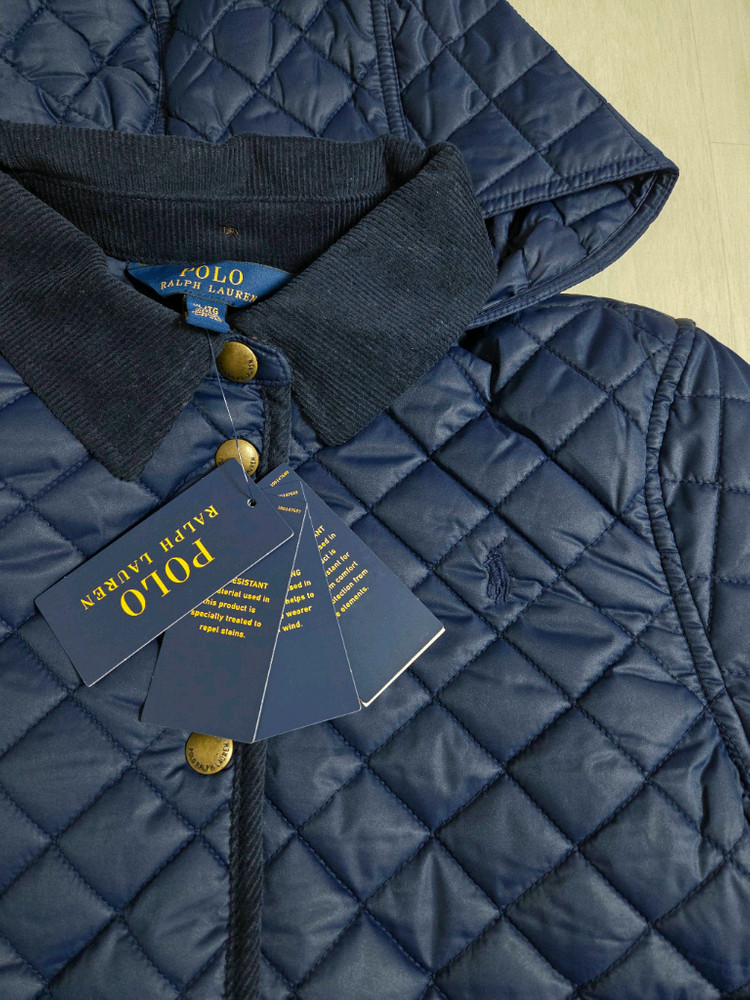 (정품)폴로 빅걸즈 퀼팅 자켓 XL(16) 새상품--1