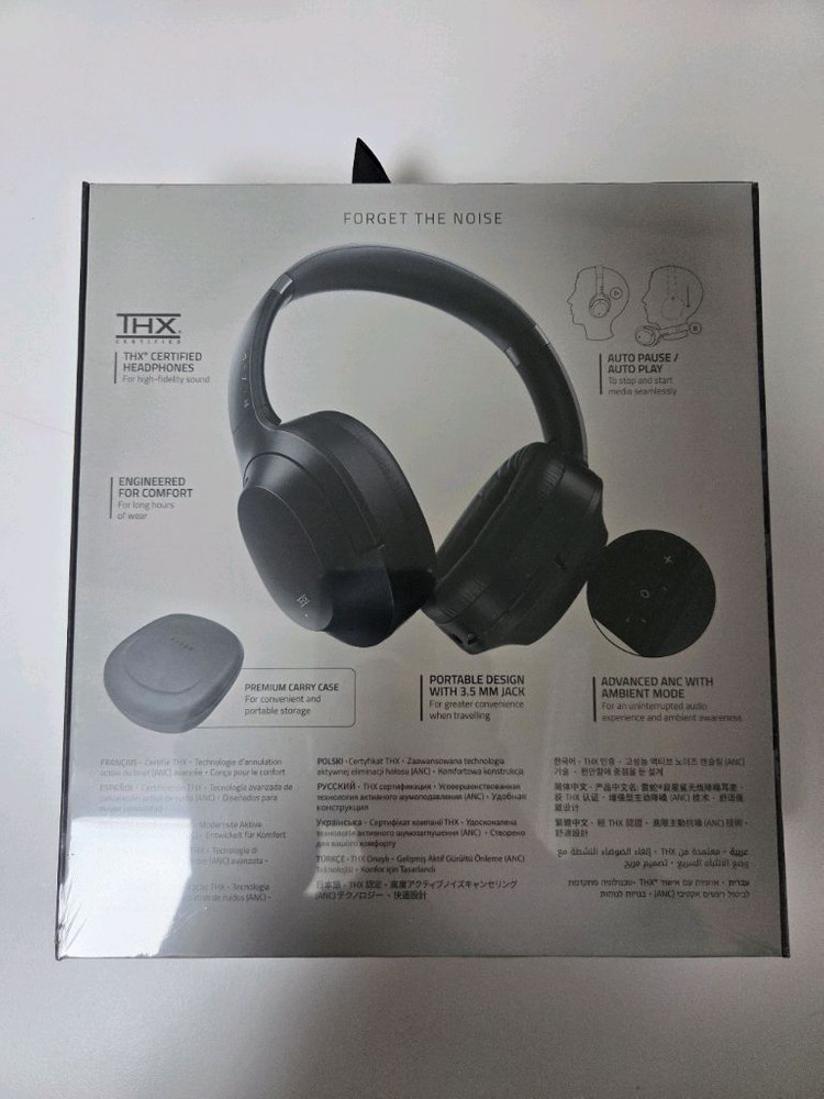 레이저 무선 블루투스 헤드셋 OPUS 미개봉 새상품 판매합니다--1