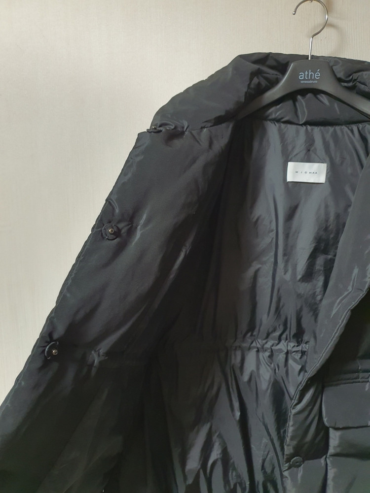 미샤 michaa 구스 다운 패딩 66 사이즈 정품--3