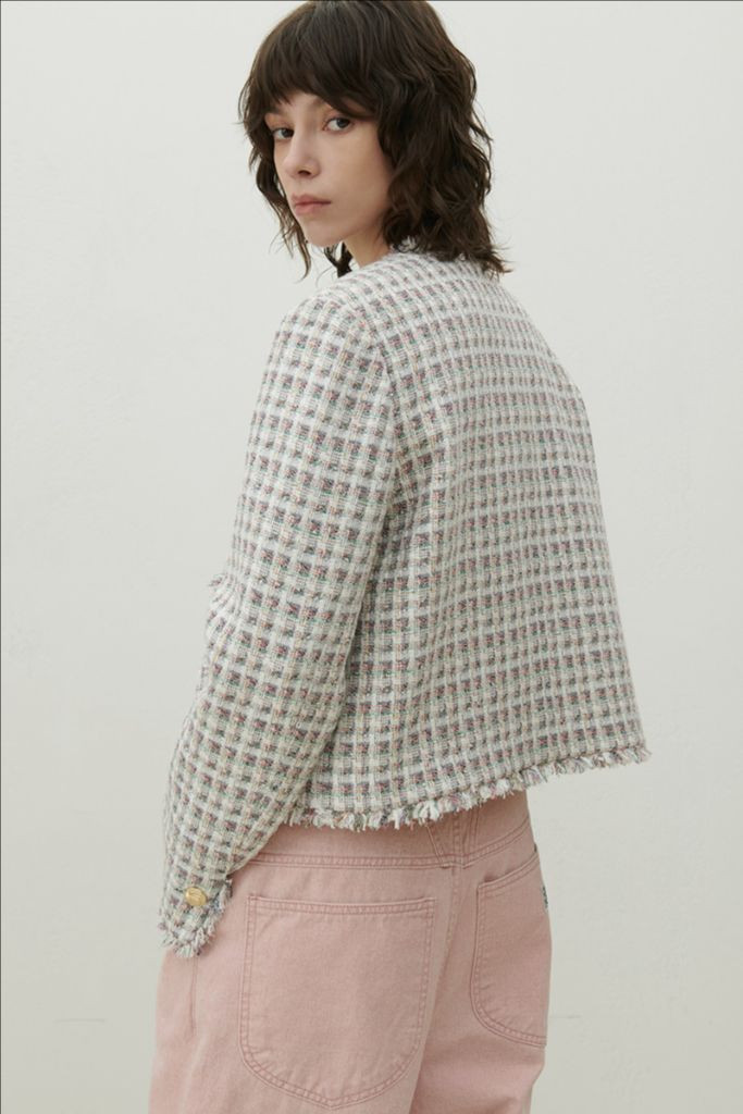 새상품:)모먼 트위드 자켓(채정안,이현이착용)--2