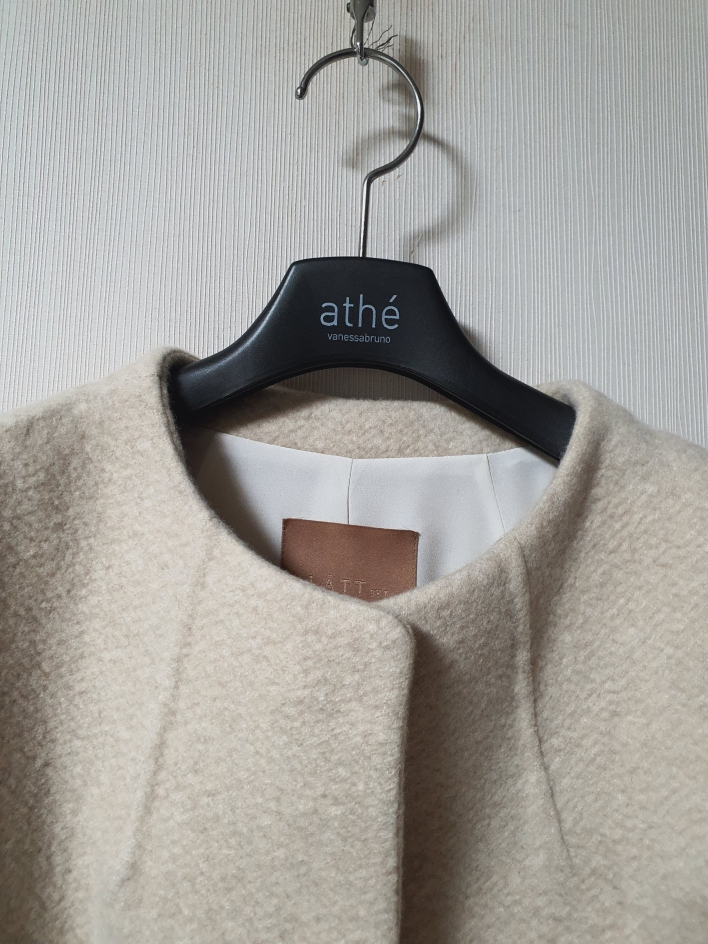 래트 latt 이태리 100% 캐시미어 코트 66 사이즈 정품--5